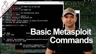 Basic MSF Console Commands - Metasploit Minute [Cyber Security Education]