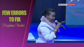 FEW ERRORS TO FIX in 3:50 min | with Prophetess Mary Bushiri