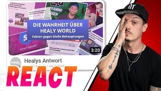 Die peinliche Antwort von Healy - React