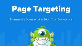 How to do Page Level Targeting with OptinMonster