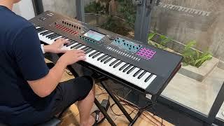 Test Roland Fantom 7: Piano, E Piano, Organ, Synth, Strings| Blessed Music