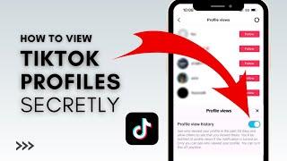 How to view tiktok profiles without them knowing | Step by step.