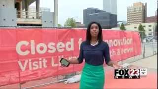 KOKI Fox 23 News at 5 p.m. Features 5th Street Extension