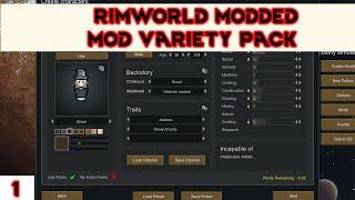 Rimworld alpha 12  - mod variety pack - modded gameplay - rimworld let's play