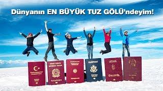 DÜNYANIN EN BÜYÜK TUZ GÖLÜNDEYİM! - BOLİVYA