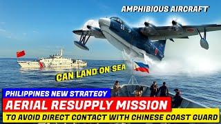 Aerial Resupply Mission Using Amphibious Aircraft to Filipino Troops in West Philippine Sea