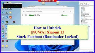 How to Unbrick Xiaomi 13 Pro Stuck Fastboot (Bootloader Locked) | Code Name nuwa