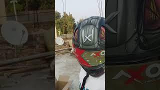 Axor Apex Venomous Dull Black Grey helmet #axorhelmets  #shorts @joharbhaiya6142