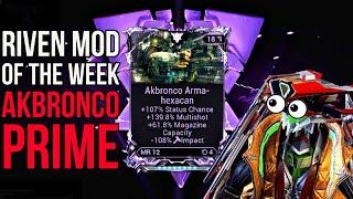 Riven of the Week - Akbronco Prime feat. Zephyr Prime | Warframe 2024