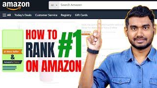 How to Rank #1 On Amazon: Explode Sales with Organic Rank & PPC Secrets (2024 Guide)