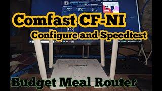 Murang Router, Comfast CF-N1 Router English Version (Unboxing, Configuration and Speedtest)