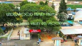 Underwood Family Farms in Moorpark. 4K Drone Footage