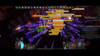 Soulrend of Spiral CoC can take juiced t16 maps easily - poe 3.23 / Affliction