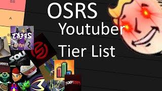 Old School Runescape Youtuber Tier List