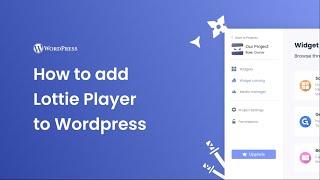 How to add a Lottie Player to WordPress