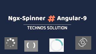 Ngx Spinner Loading Angular 9 | Spinner Types | Custom Color | ngx spinner | ngx spinner example