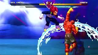 EVIL SAGAT VS VEGETA!