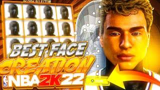 THE ULTIMATE BEST FACE CREATION IN NBA 2K22 FULL TUTORIAL | COMP DRIPPY FACE NBA 2K22 CURRENT GEN!