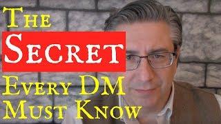 DungeonCraft #3: The Secret Every DM Must Know