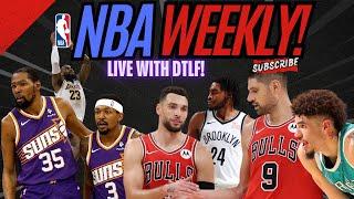 NBA WEEKLY WITH DTLF! TEAMS ALWAYS GET UP FOR THE LAKERS... (11-25-24)