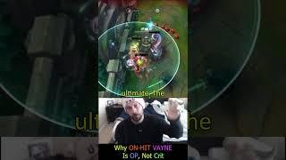 August - Why ON-HIT VAYNE Is OP,  Not Crit