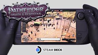 Pathfinder: Wrath of the Righteous | Steam Deck Gameplay | Steam OS