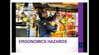 Lecture HSE Ergonomic Hazards