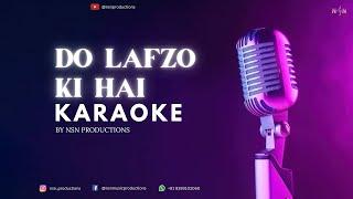 Do Lafzon Ki Hai Dil Ki Kahani | Unplugged Karaoke | Lyrics | Old Hit Song