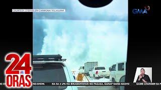 Malaking alon, humampas sa pantalan ng Occidental Mindoro; biyahe ng isang pamilya,... | 24 Oras