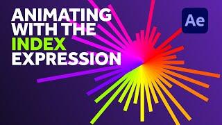 Animating with the Index Expression | After Effects Tutorial
