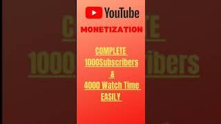 How to increase YouTube susbcribers #shorts #subscribers #youtube #monetization #growyourchannel