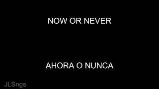 Halsey - Now Or Never (english and spanish lyrics)