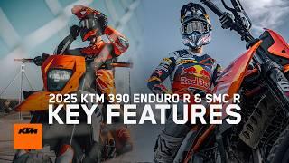 Get schooled on the 2025 KTM 390 ENDURO R & KTM 390 SMC R | KTM