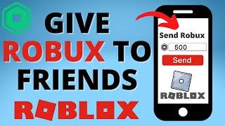 How to Give Robux to Friends on Roblox Mobile - iPhone & Android