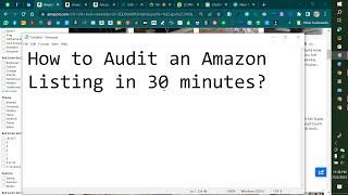 How to Audit an Amazon Listing in 2023? | Amazon SEO Hacks | Amazon Account Audit | Muqadas Ghous