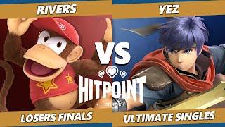 Hitpoint Online 2 Losers Finals - Yez (Ike, Wolf) Vs. Rivers (Diddy Kong) SSBU Smash Ultimate