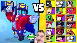 STU jest ZBYT OP?!  (NOWY ZADYMIARZ vs WSZYSTKIE 44 POSTACIE!) ⭐ Brawl Stars Polska