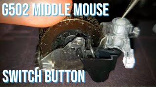 Fix for Logitech G502 Middle Mouse Switch Button