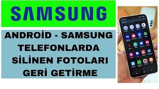Android Telefonda Silinen Fotoğrafı Kurtarma - Samsung Silinen Fotoları Geri Getirme