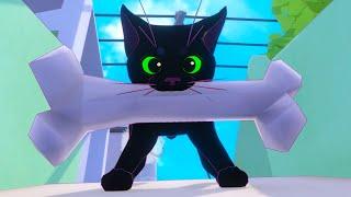 Маленький Черный Котик #7 Бонус Little Kitty, Big City на Пурумчата