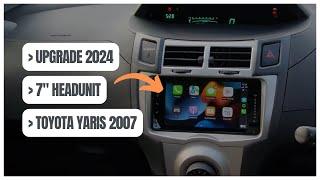 Headunit TOYOTA YARIS 2007 7 Inch Upgrade: Wireless Apple Carplay & Android Auto GPS SAT BT (2024)