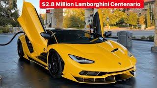 MY FRIEND BUYS $2.8 MILLION LAMBORGHINI CENTENARIO AND SLAMS IT!