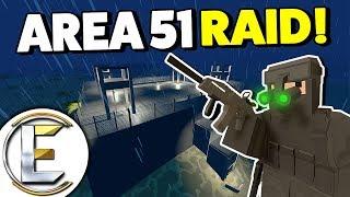 AREA 51 RAID! - Unturned Roleplay (Secret Lab, We Found Something We Didn't Even Know Existed!)