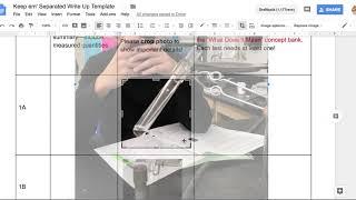 Cropping and Resizing Photos in Google Docs