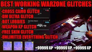 ALL WARZONE GLITCHES! CROSS CAMO GLITCH WARZONE! DM ULTRA GLITCH! WEAPON XP GLITCH! WARZONE GLITCH!