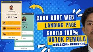 Cara Buat Web Landing Page GRATIS Untuk Pemula 2024