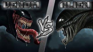 Веном (Эдди Брок) vs Чужой (Преторианец) / Venom (Marvel) vs Alien - Кто кого? [bezdarno]