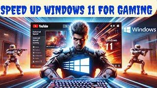 Secret Tweaks to Boost Internet Speed for Gaming on Windows 11! Internet Settings for Gaming