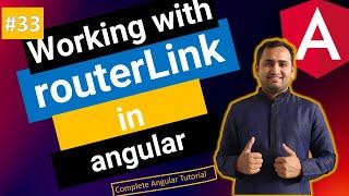 routerLink in Angular | Angular Tutorial