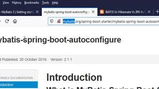 MyBatis with Spring Boot